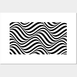 Abstract Art Black White Posters and Art